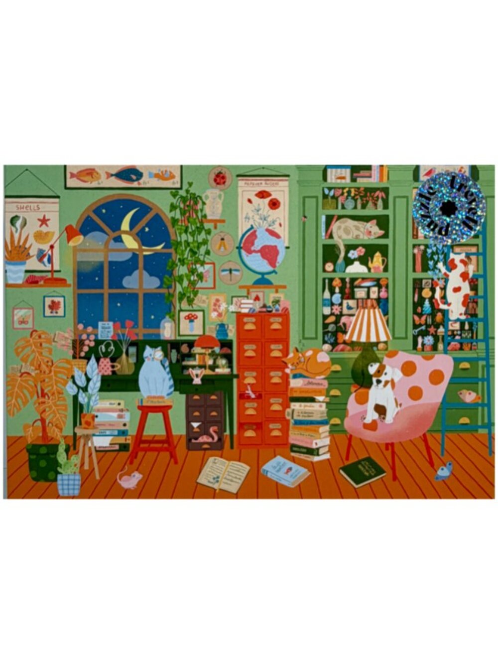 NEW Trevell Bureau of Curiosities 1000pc Marion Brouillon